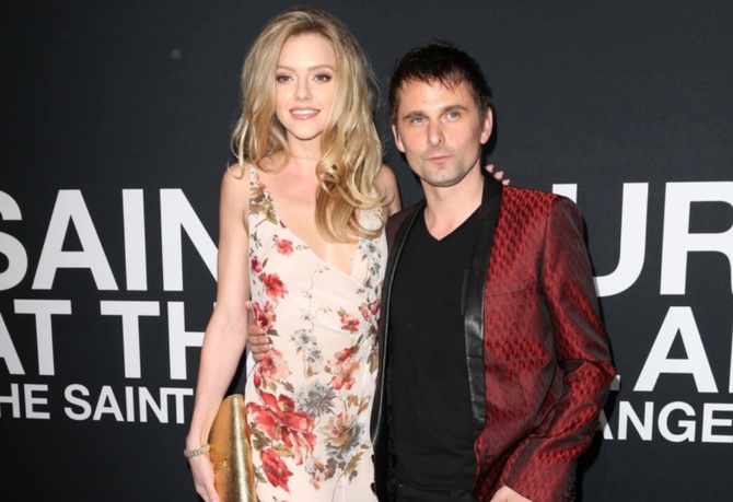 Мэттью Беллами и Элль Эванс / Фото: Legion-Media.ru
