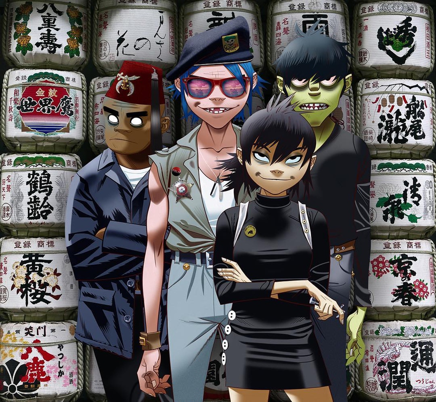 Новый альбом Gorillaz выйдет уже в июнеФото: Instagram