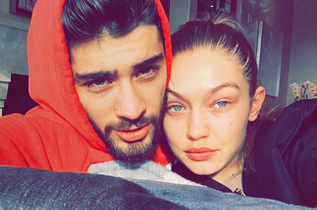 Зейн Малик и Джиджи Хадид​Фото: Snapchat