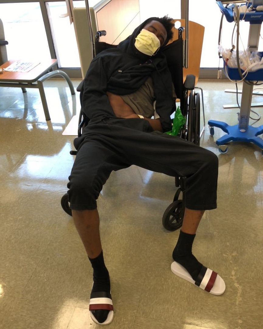 Desiigner поместили в одну из больниц Лос-Анджелеса​Фото: Insatrgam