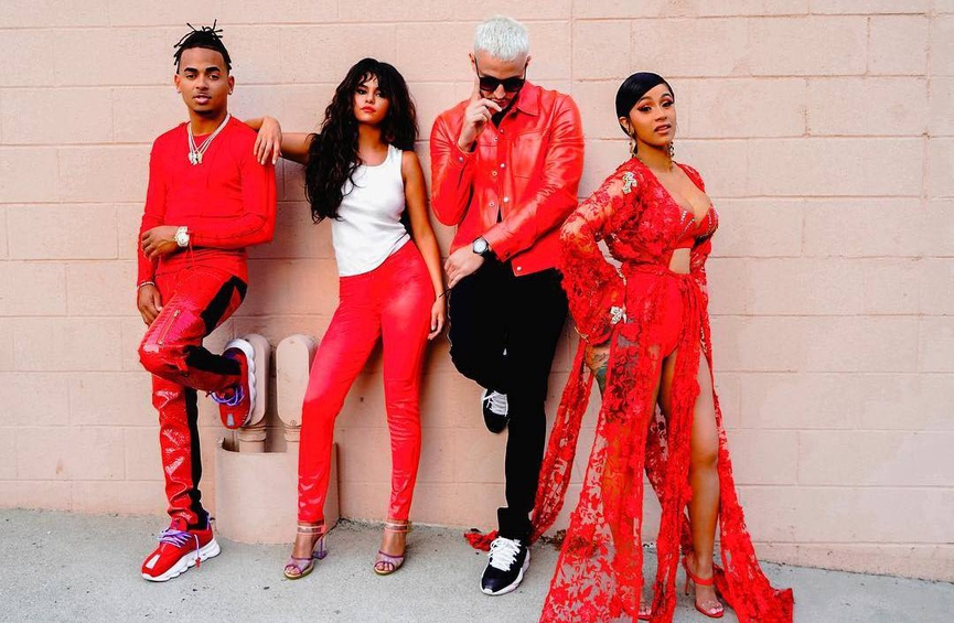 Селена Гомес, Карди Би, DJ Snake и Ozuna​Фото: Instagram