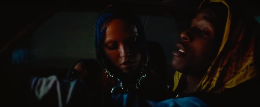 Кадр из клипа A$AP Rocky ft. FKA twigs «Fukk Sleep»