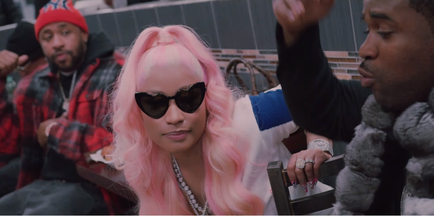 Mike WiLL Made-It, Ники Минаж и A$AP FergФото: кадр из клипа