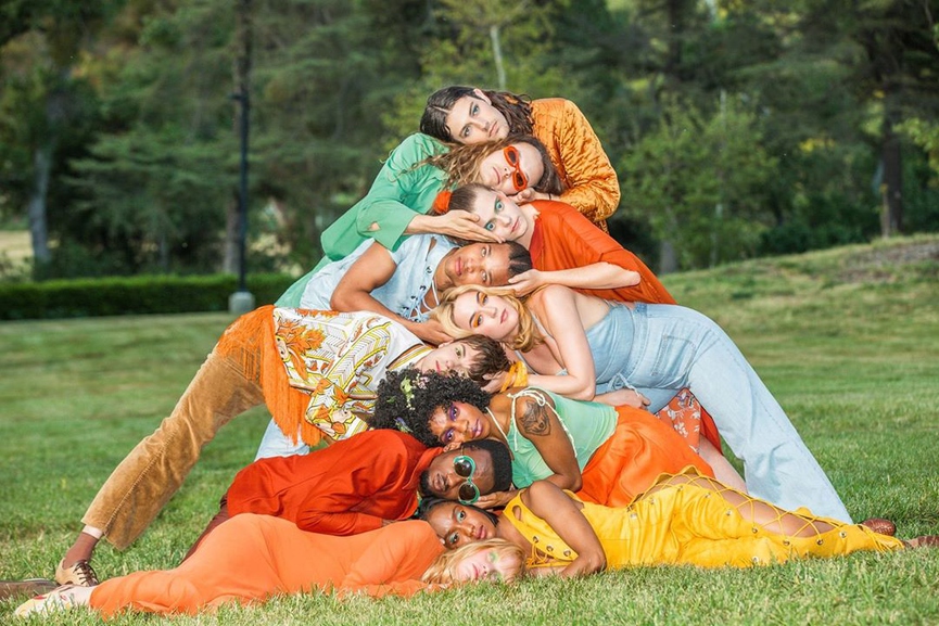 Кадр со съёмок клипа Кэти Перри «Never Really Over»