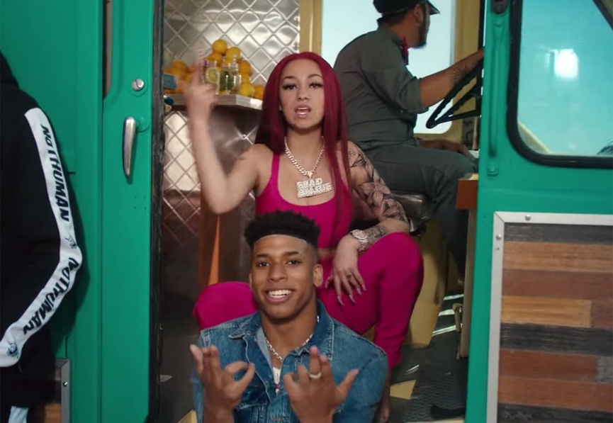 Кадр из клипа Bhad Bhabie «Get Like Me»