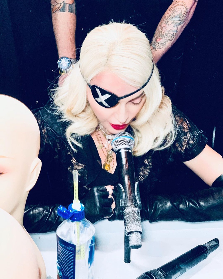 Бьюти-приготовления Мадонны​Фото: Instagram