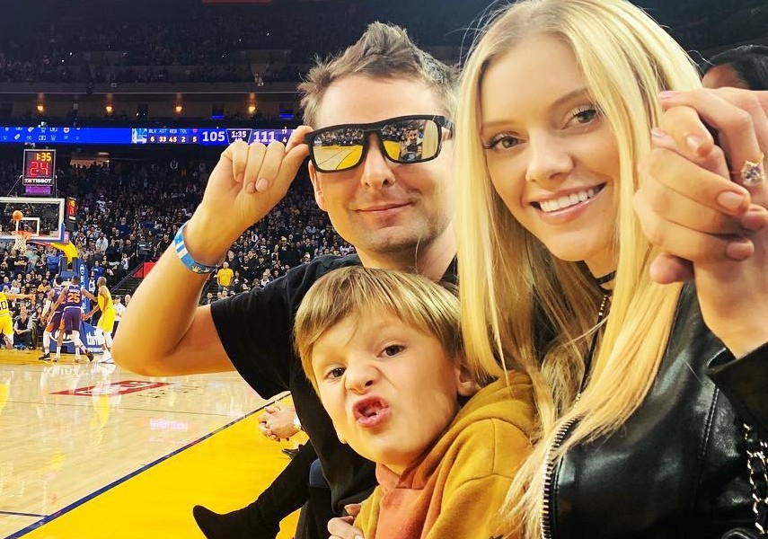 Пара нашла общий язык с сыном Кейт Хадсон ​Фото: Instagram 