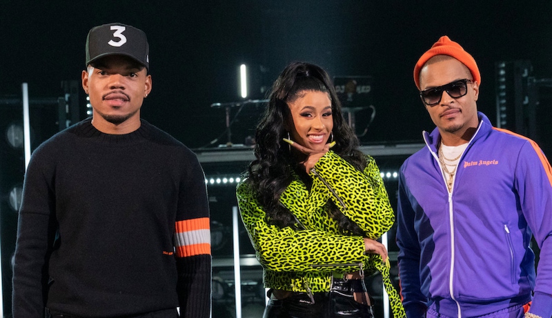 Chance The Rapper, Карди Би и T.I.​Фото: Netflix