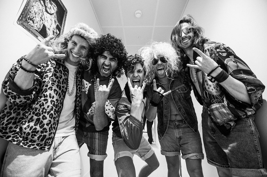 Шон Мендес и его группа​Фото: Instagram