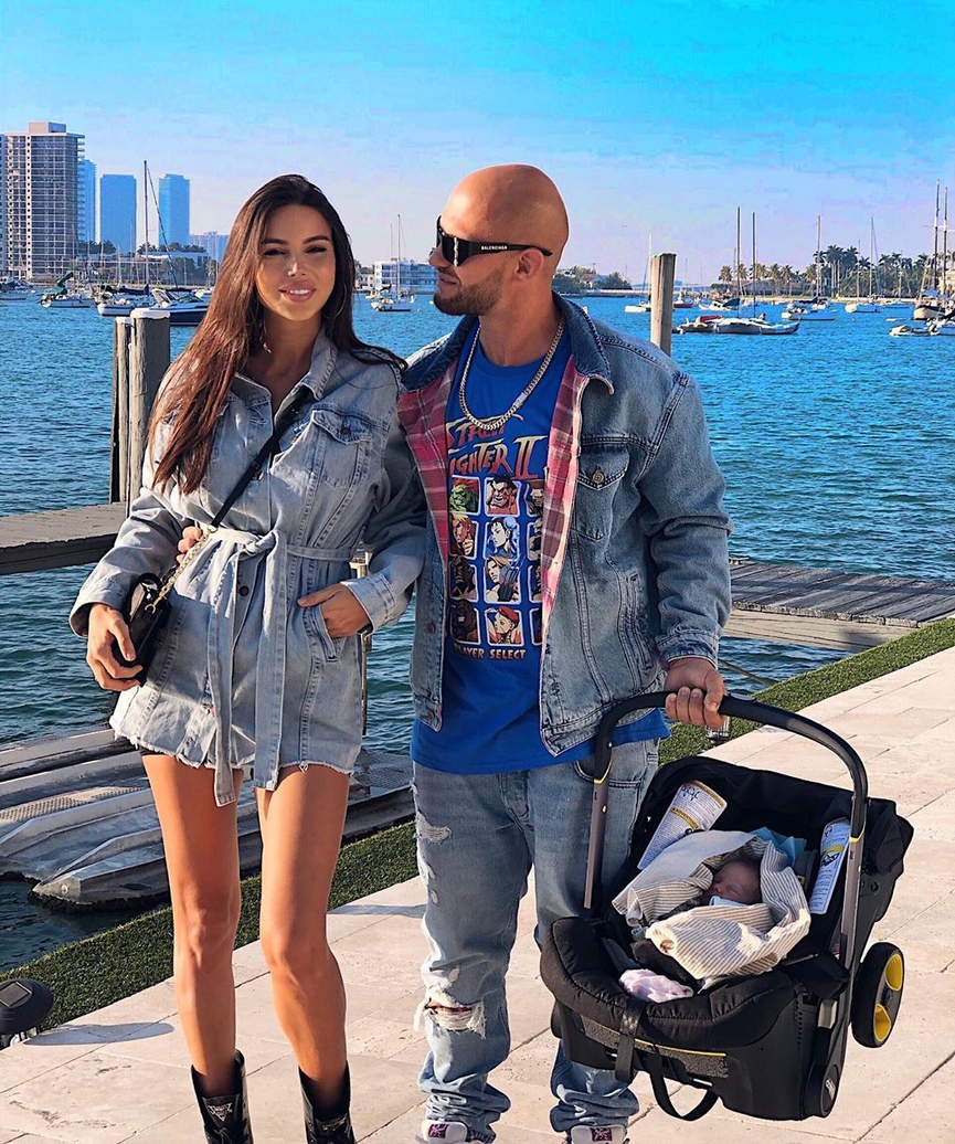Джиган и Оскана Самойлова с новорождённым сыном​Фото: Instagram
