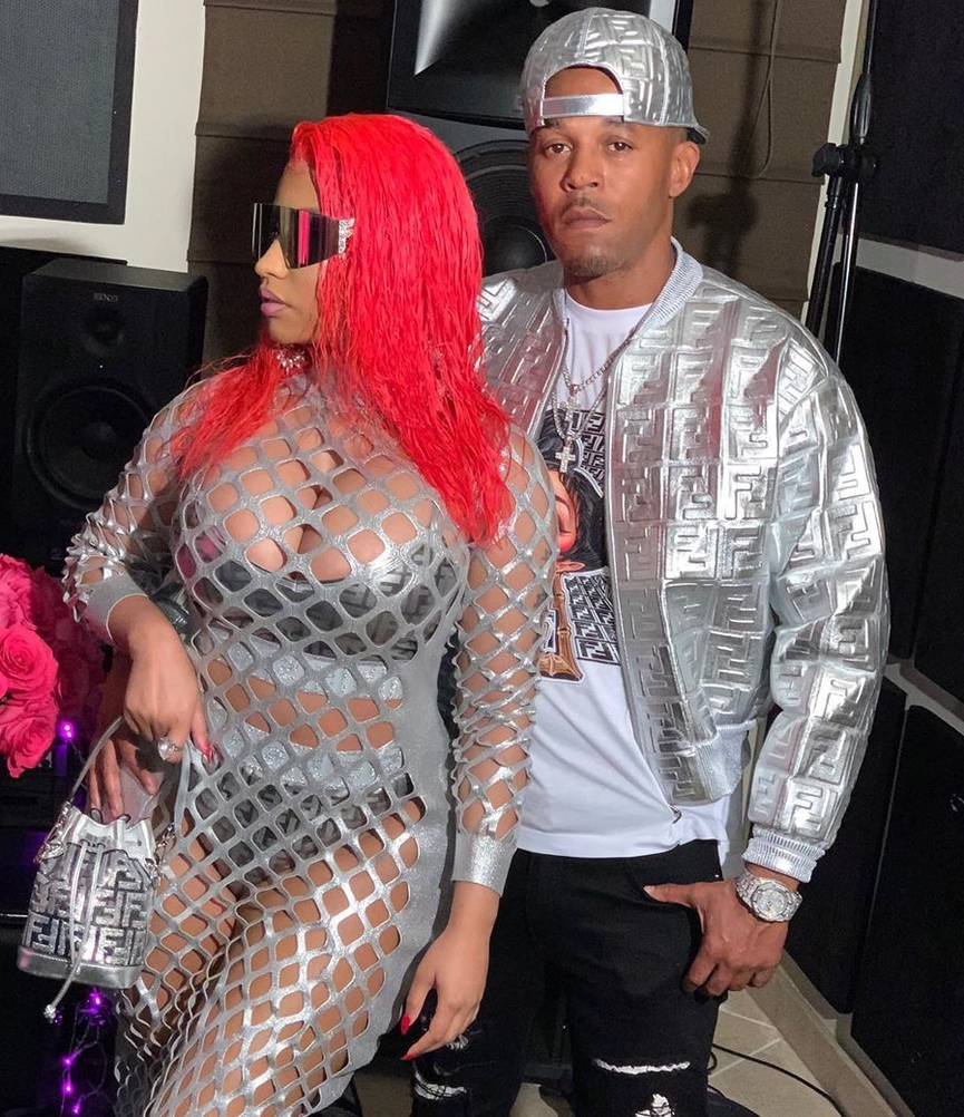 Ники Минаж и Кеннет Петти​Фото: Instagram