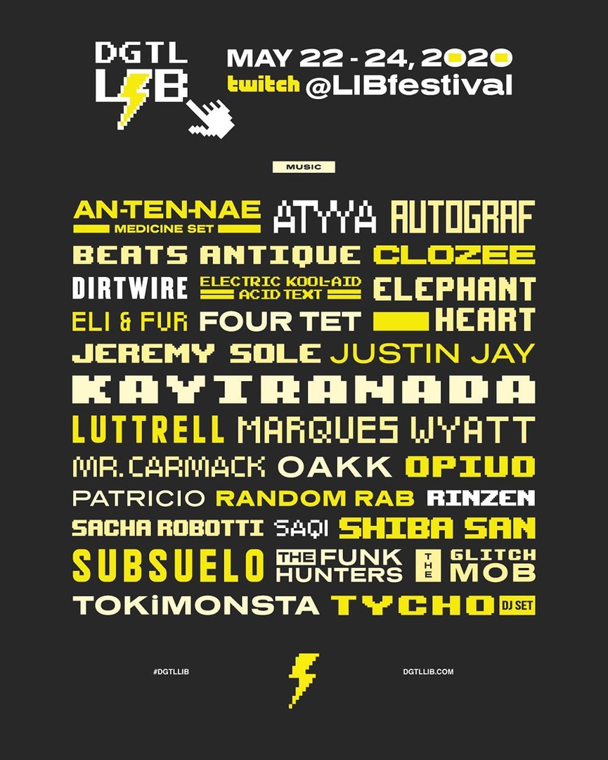 Постер музыкальной программы Lightning in a BottleФото: Instagram