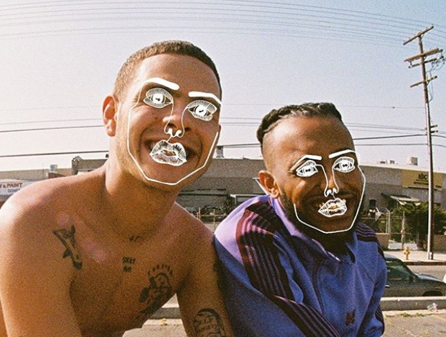 Aminé, slowthai​Фото: Instagram