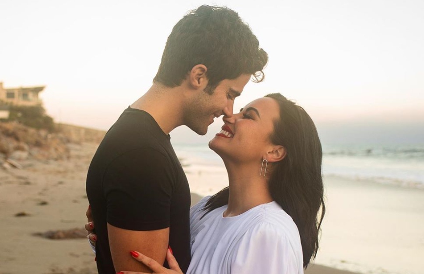 Макс Эрих и Деми Ловато​Фото: Instagram