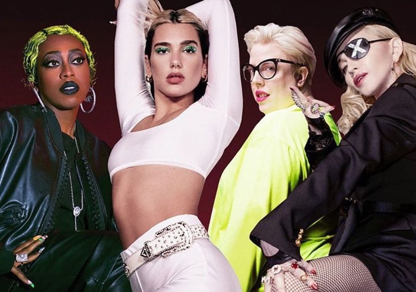 Мисси Эллиот, Дуа Липа, и две МадонныФото: Instagram