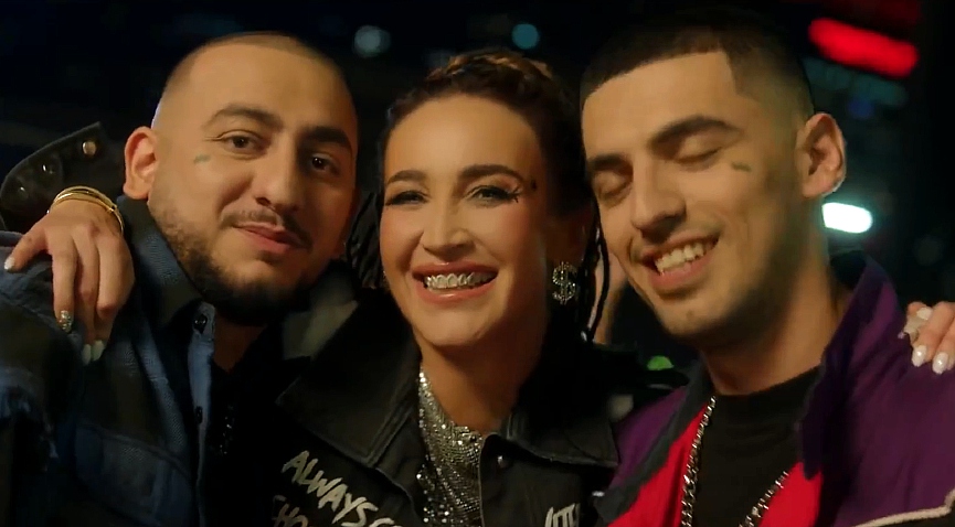 Ольга Бузова, Джаро & ХанзаФото: кадр из видео