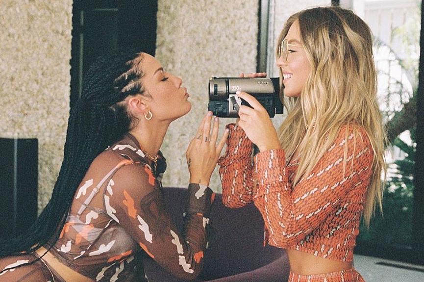 Холзи и Сидни СуиниФото: Сэм Дамешек / Instagram