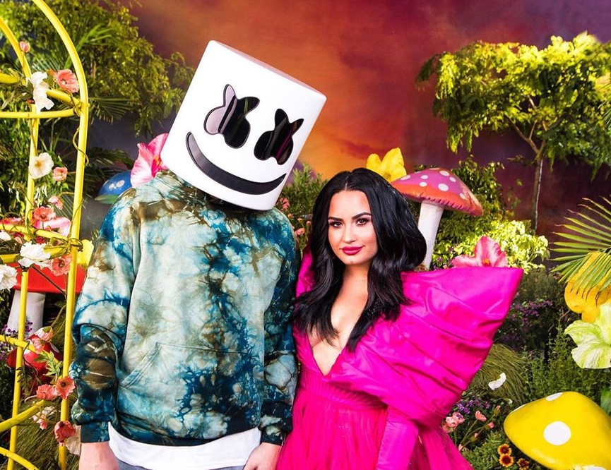 Marshmello, Деми Ловато​Фото: Instagram