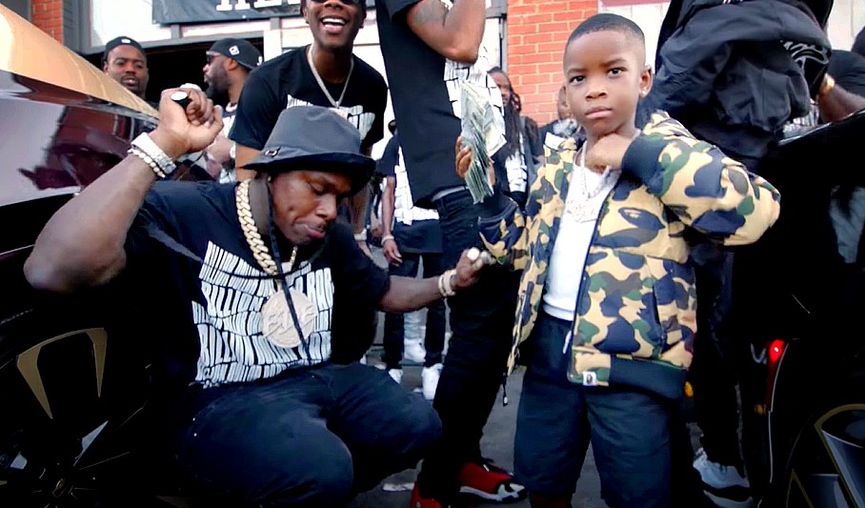 DaBaby и его сын Калеб​Фото: кадр из видео