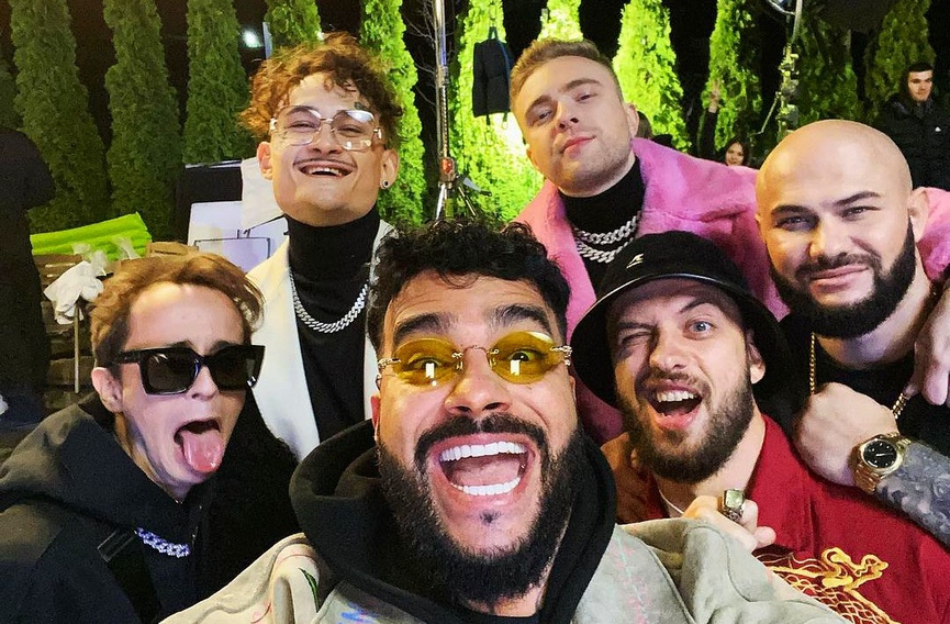 Тимати, ST. Джиган, Егор Крид, Morgenshtern и Slava Marlow​Фото: Instagram