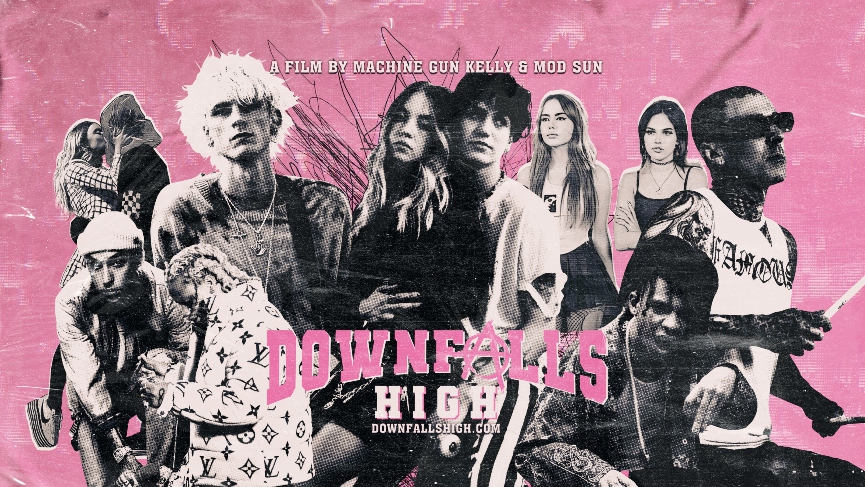 Постер к фильму «Downfalls High»​Источник: downfallshigh.com