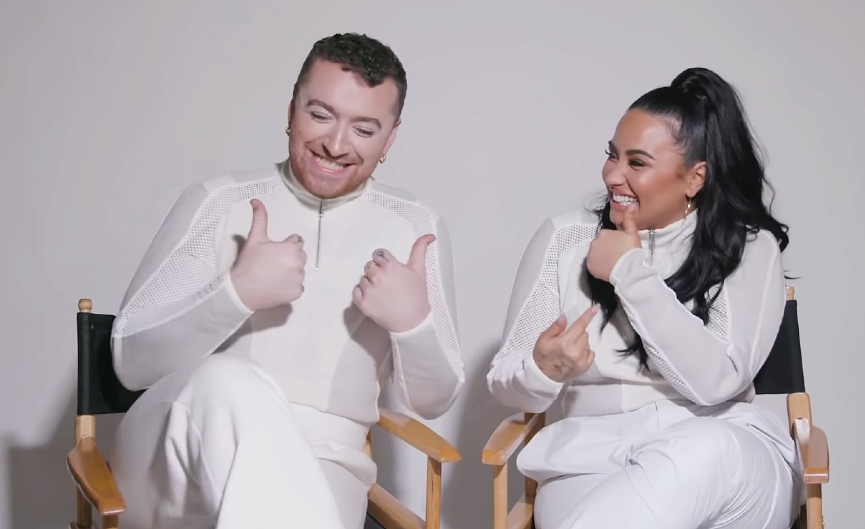 Сэм Смит и Деми Ловато ​Фото: кадр из видео