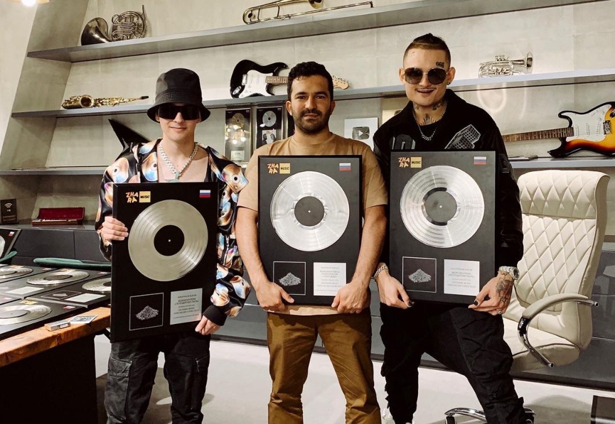 Slava Marlow, Bahh Tee и Morgenshtern​Фото: Instagram