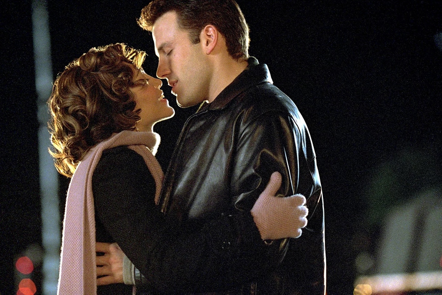 Дженнифер Лопес и Бен АффлекКадр из фильма «Девушка из Джерси»