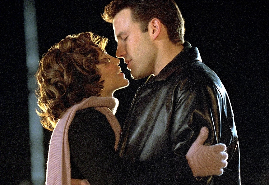 Дженнифер Лопес и Бен АффлекКадр из фильма «Девушка из Джерси»