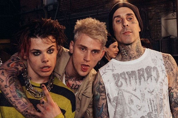 YUNGBLUD, Machine Gun Kelly, Трэвис Баркер​Фото: Instagram