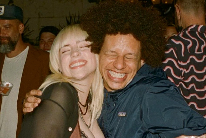 Билли Айлиш и Эрик Андре​Фото: Instagram