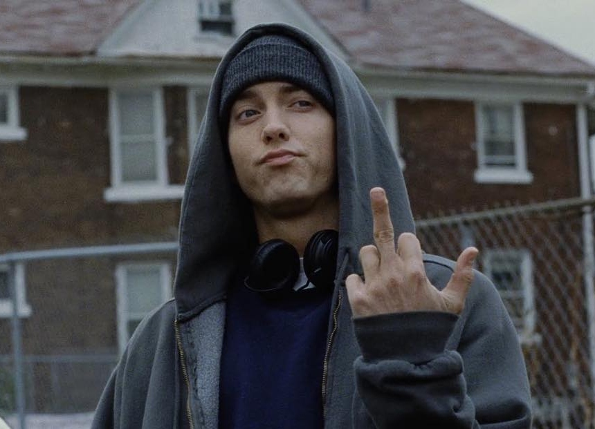 Эминем​Фото: кадр из фильма «8 миля»