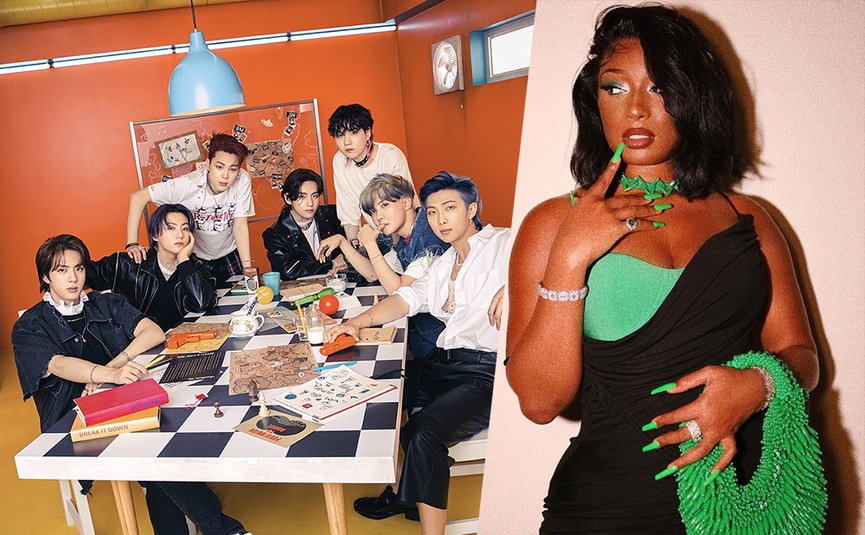 BTS, Megan Thee Stallion​Фото: Instagram