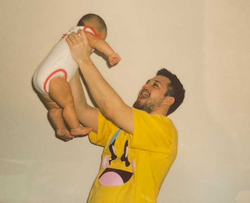 Роман Варнин с дочерью в 2020-м​Фото: Instagram