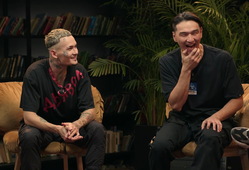 Morgenshtern и Нурлан Сабуров​Фото: кадр из видео