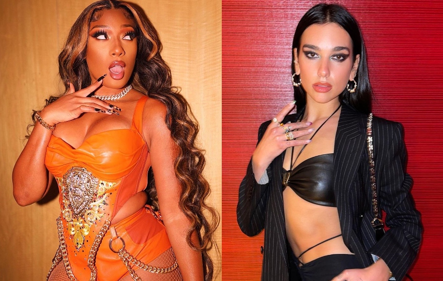 Megan Thee Stallion, Дуа Липа​Фото: Instagram