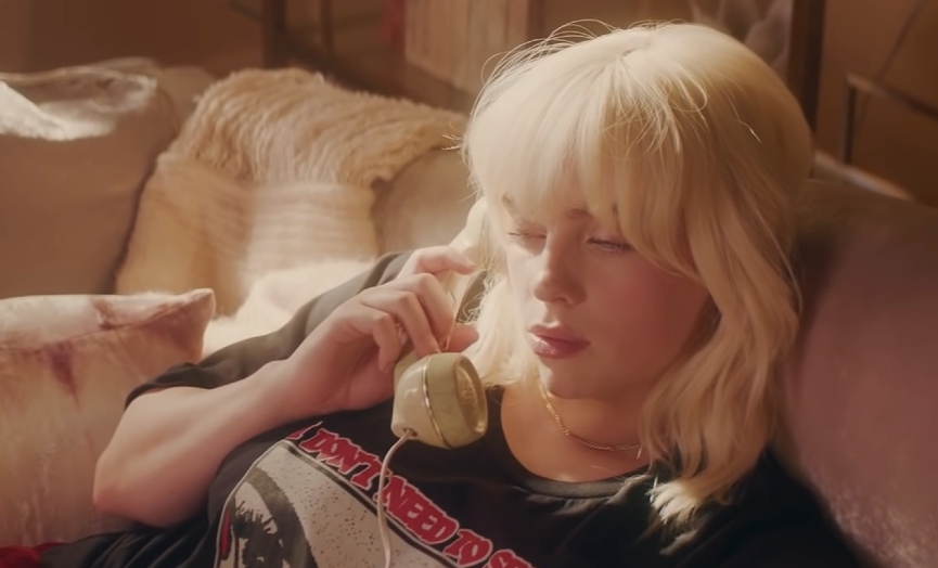 Билли АйлишФото: кадр из клипа «Happier Than Ever»