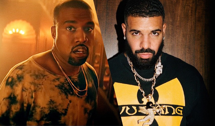 Канье Уэст и Дрейк​Фото: YouTube / Instagram