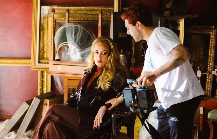 Адель и Ксавье Долан ​Фото: Instagram / @adele