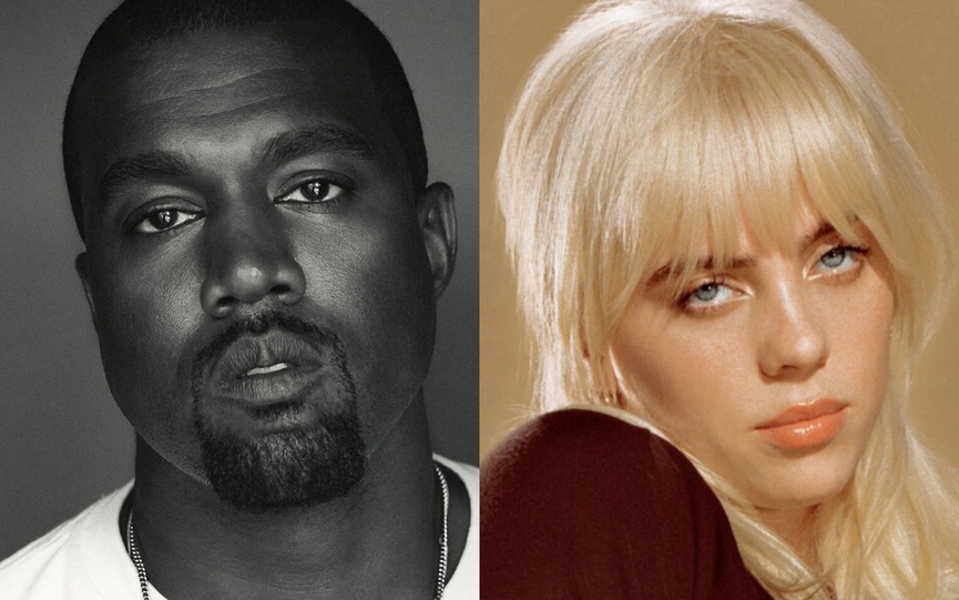 Канье Уэст, Билли АйлишФото: Яндекс.Музыка