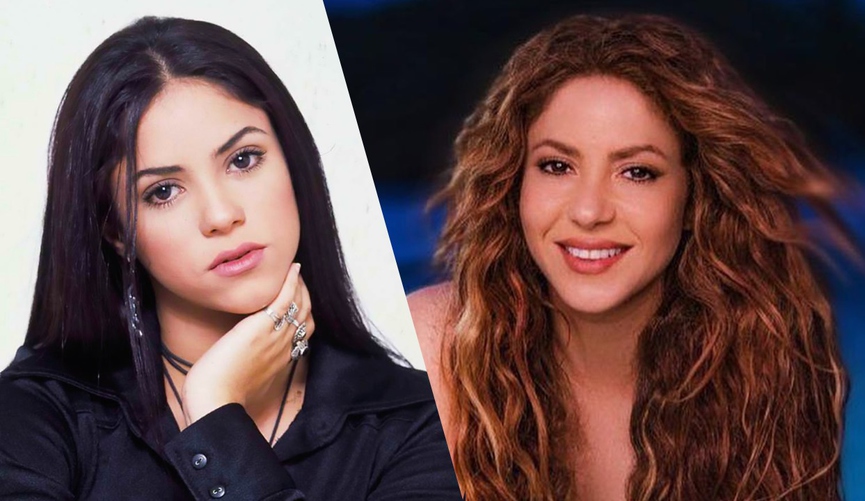 Шакира из 1995 года и 2021-го​Фото: Instagram