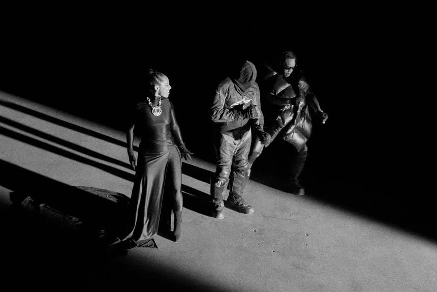 Алишия Киз, Канье Уэст и Fivio Foreign​Фото: Instagram