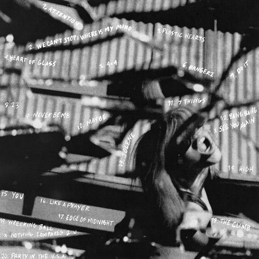 Треклист лайв-альбома «Attention: Miley Live»Источник: соцсети