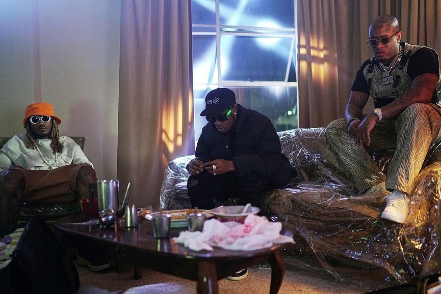 Future, Трэвис Скотт и Southside​Фото: соцсети