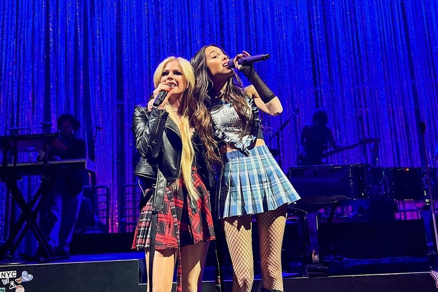 Аврил Лавин и Оливия Родриго​Фото: соцсети