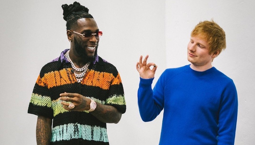 Burna Boy и Эд Ширан​Фото: соцсети